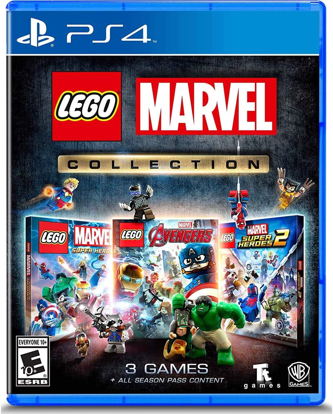 Lego Marvel Colection (PS4) - Capa