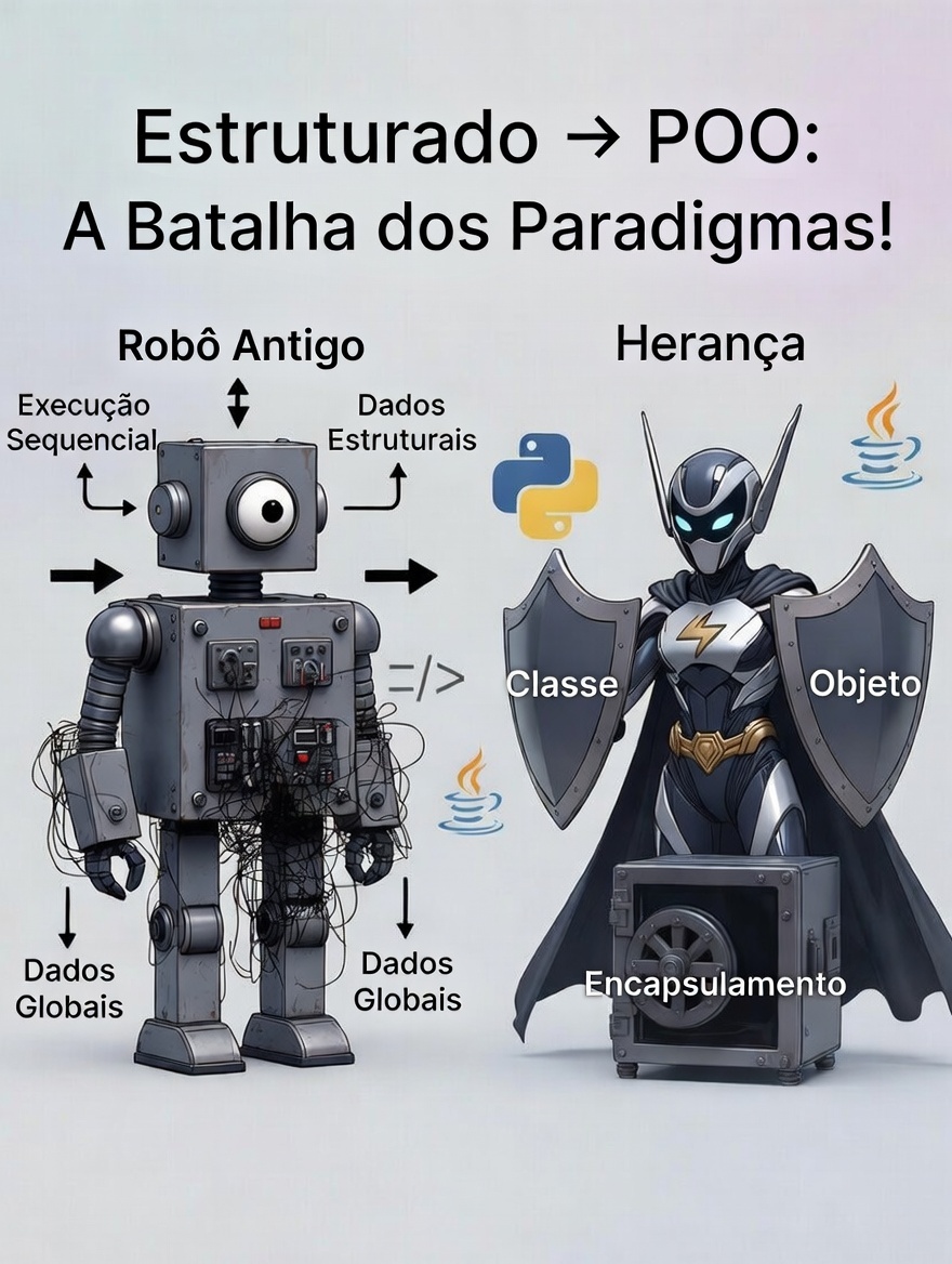 Estruturada vs POO
